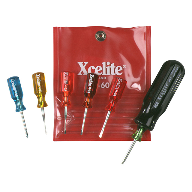 SCREWDRIVER SET W/POUCH 6PC