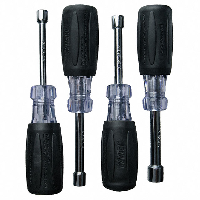 NUT DRIVER SET HEX SCKT 4PCS