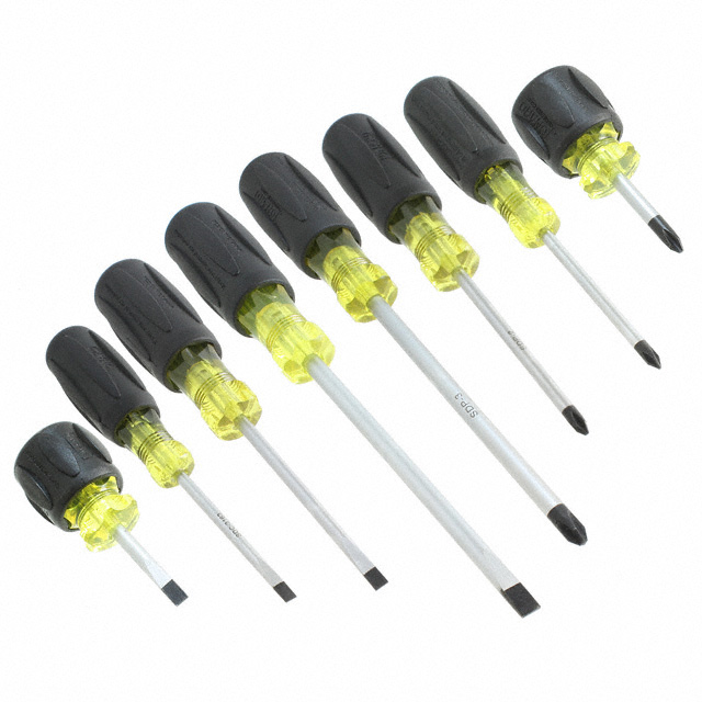 SCREWDRIVER SET PHIL/SLOT 8PCS