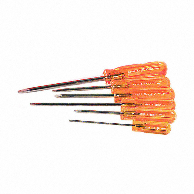 SCREWDRIVER SET PHIL W/POUCH 6PC