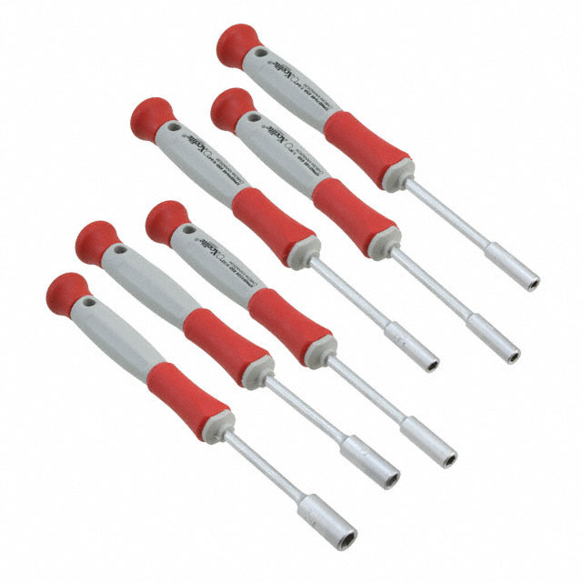 NUT DRIVER SET W/CASE 6PC