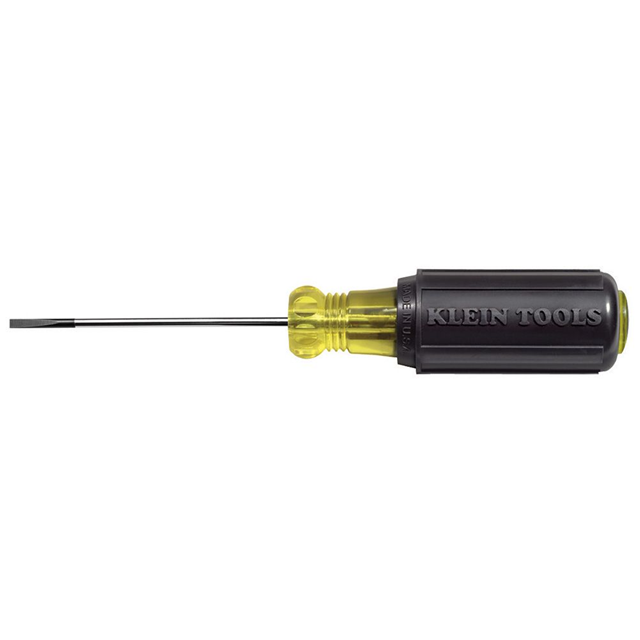 SCREWDRIVER SLOTTED 1/8" 7.75"