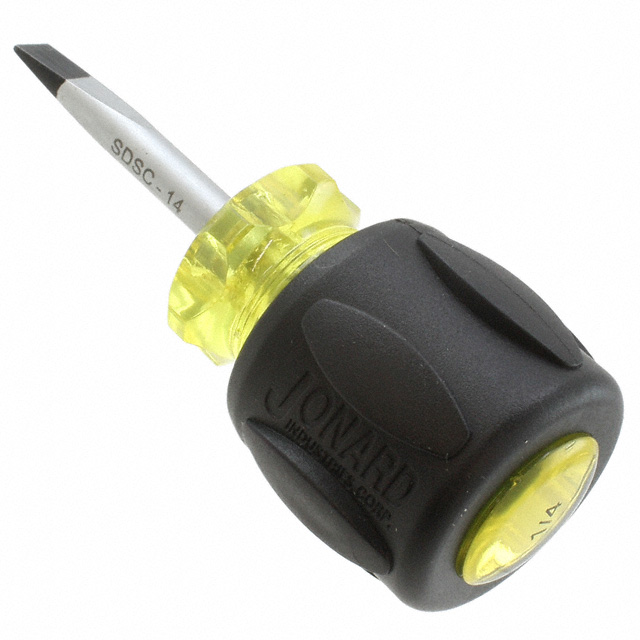 SCREWDRIVER SLOTTED 1/4" 3.5"