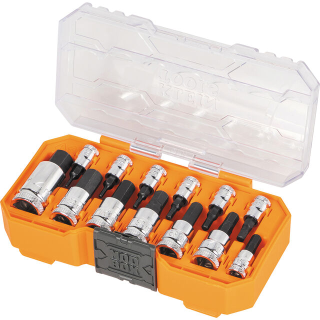 KNURLED HEX BIT SOCKET SET, METR