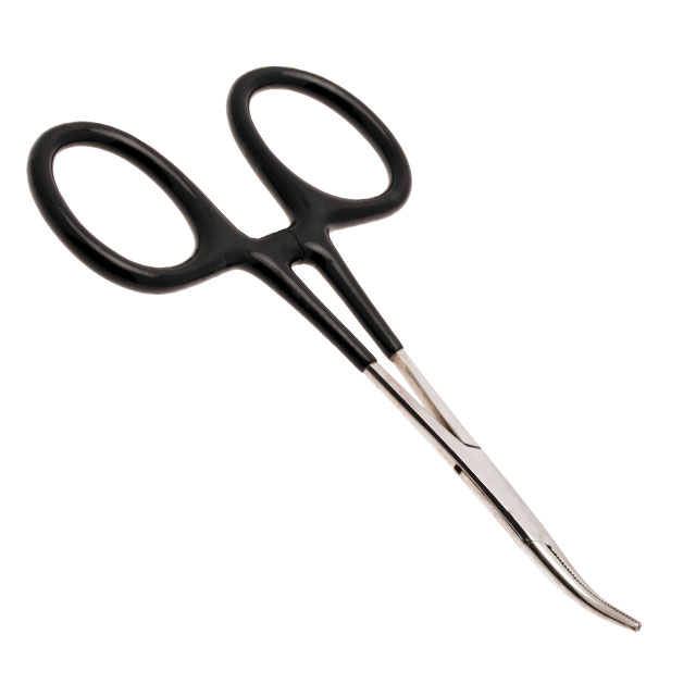 HEMOSTAT CURVED PLASTIC 5IN