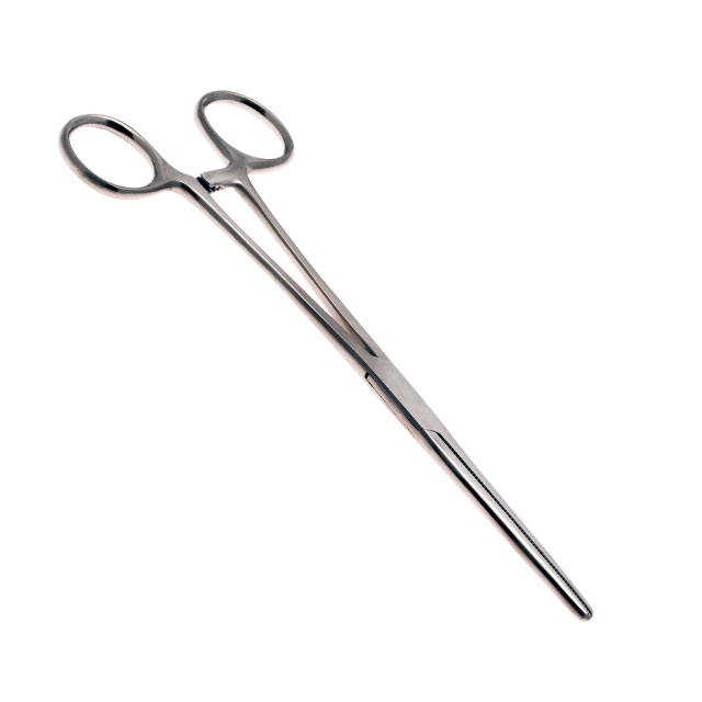 HEMOSTAT STRAIGHT SERRATED 18IN