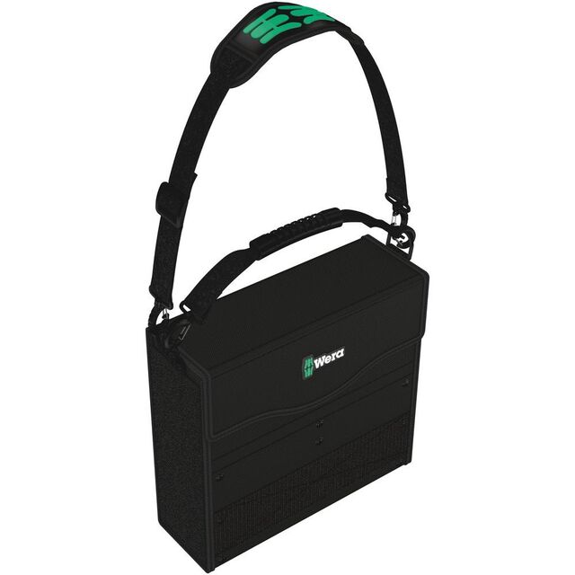 WERA 2GO 2 TOOL CONTAINER, 3 PIE