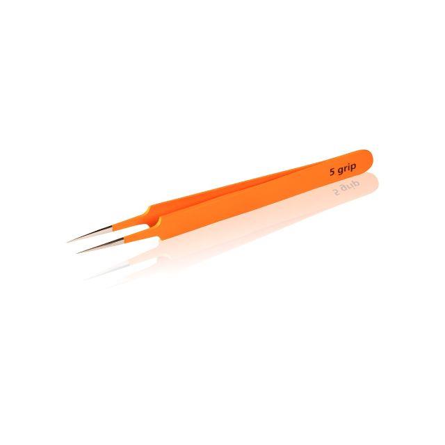 SOFT GRIP COATED TWEEZERS - ANTI