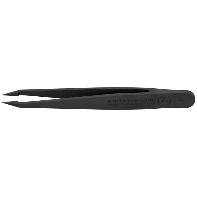 4 1/2" PLASTIC GRIPPING TWEEZERS