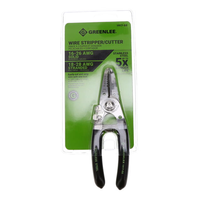 SS WIRE STRIPPER 16-26 AWG