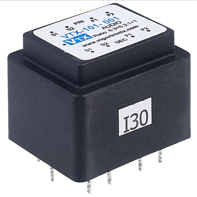 AUDIO XFMR ENCAP 6.3+6.3 : 1+1