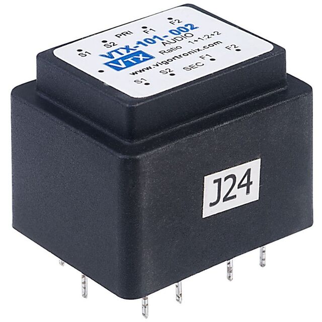 AUDIO XFMR ENCAP 1+1 : 2+2