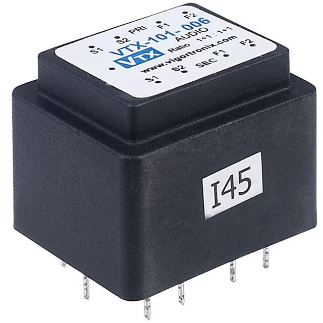 AUDIO XFMR ENCAP 1+1 : 1+1