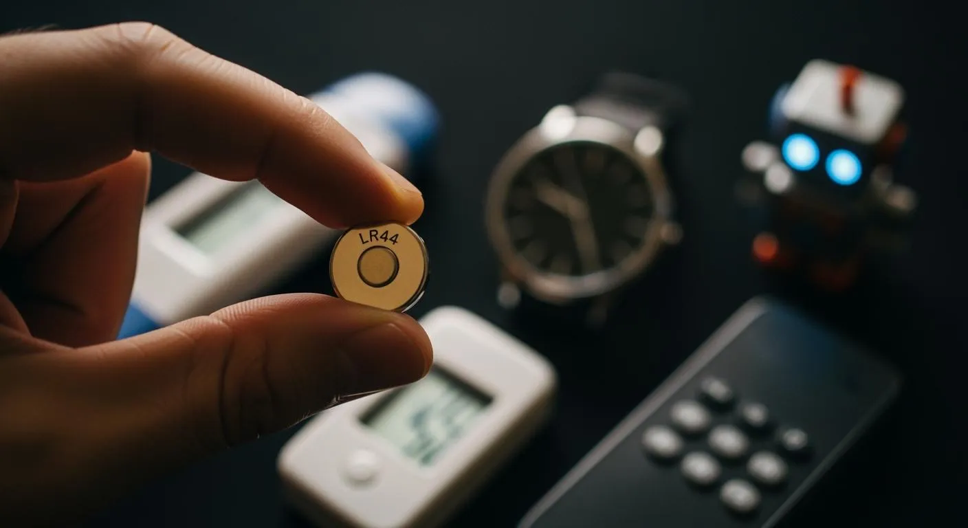 Equivalent battery LR44 surprises in everyday tech