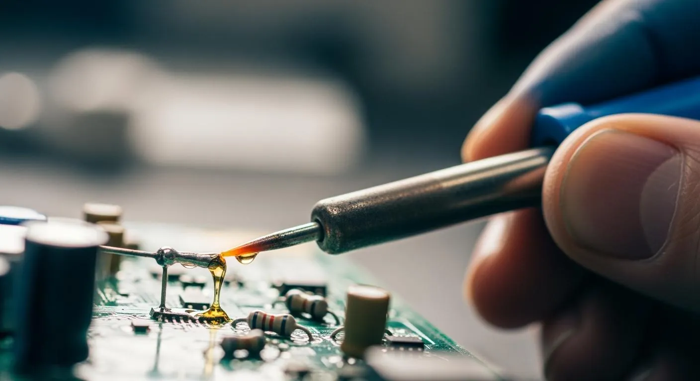 How Flux Improves Soldering Joints