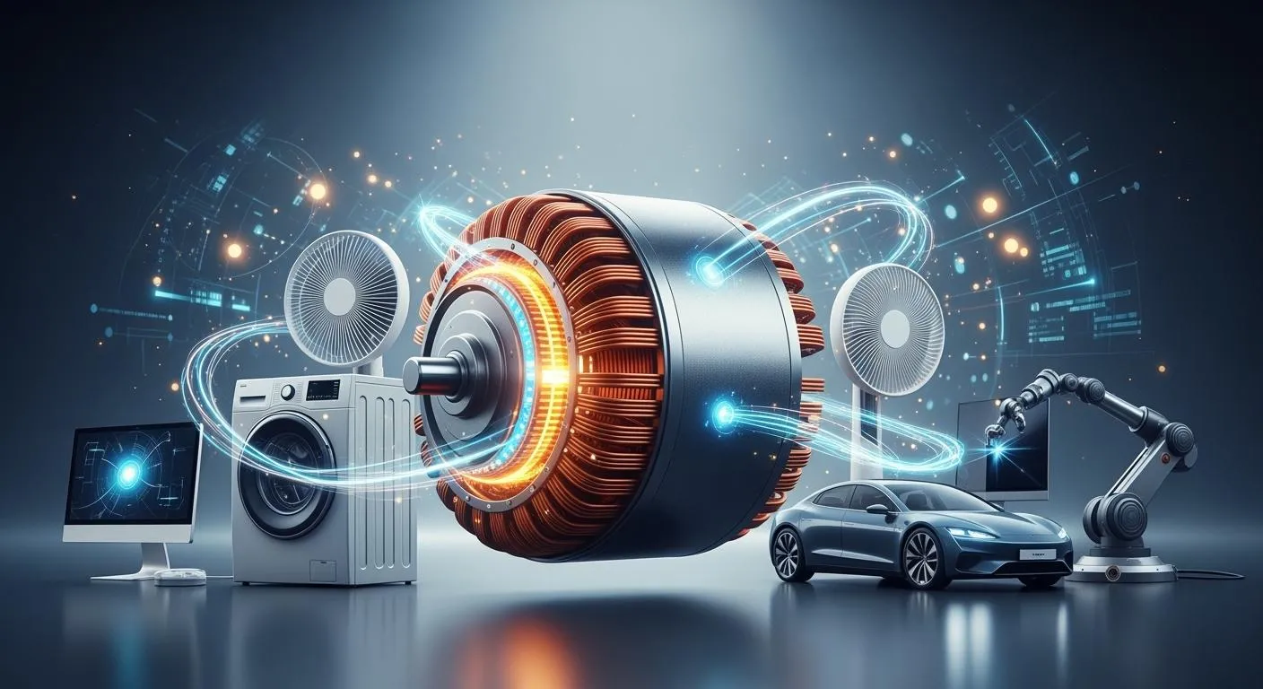 How Induction Electric Motors Power Modern Devices