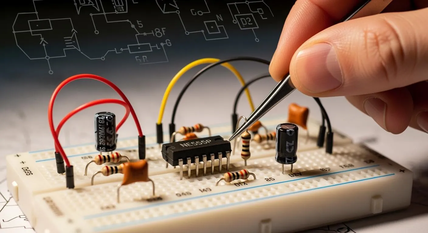 Getting Started with NE555P Timer Circuit Design