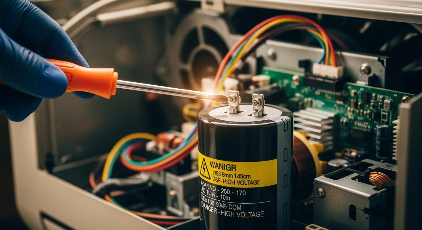 Why and How to Discharge Your AC Capacitor