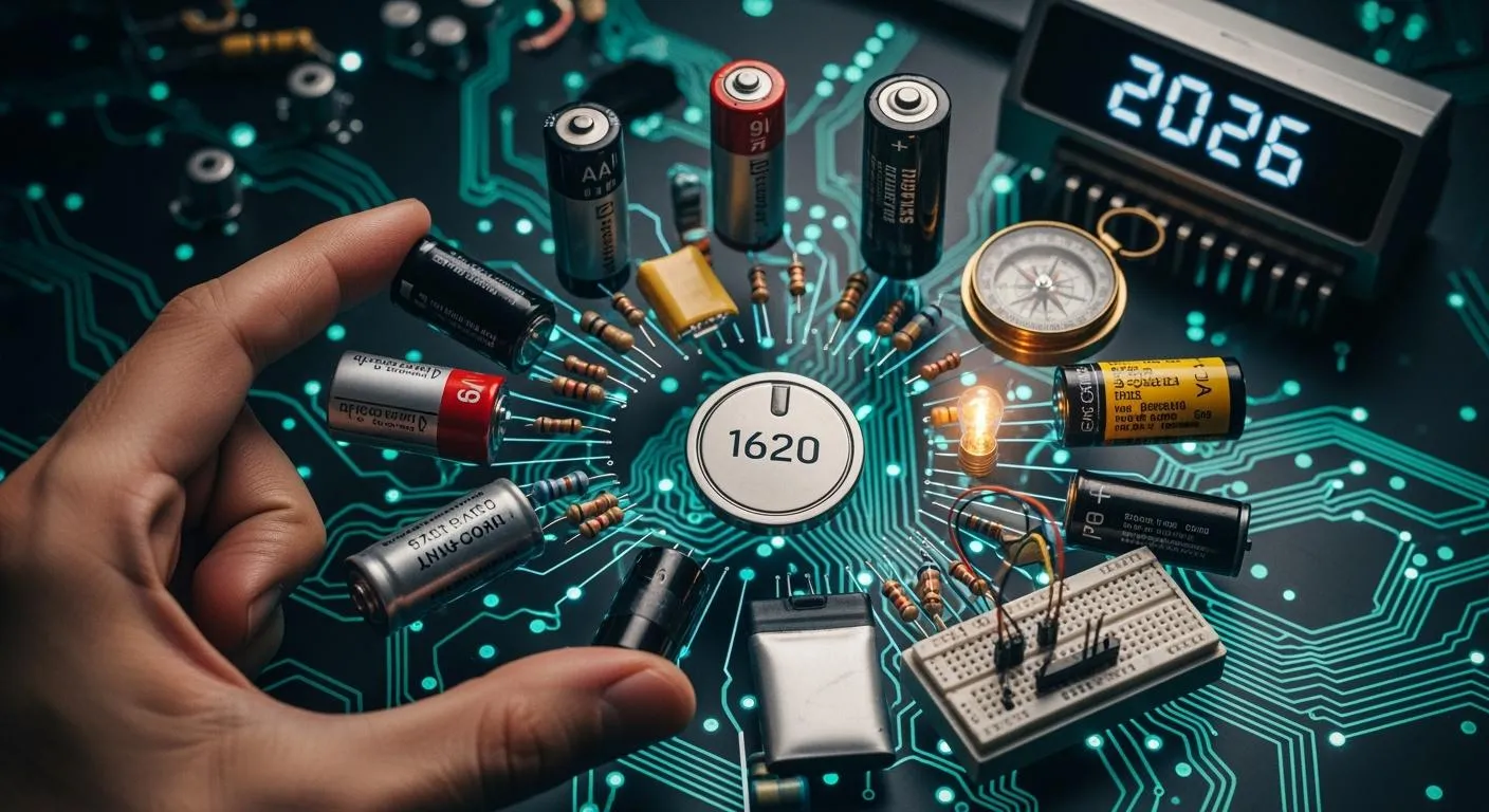 Exploring 1620 Battery Equivalent Options for 2026