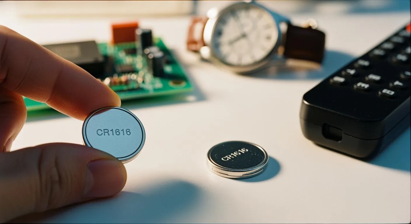 CR1616 battery substitute makes electronics simple