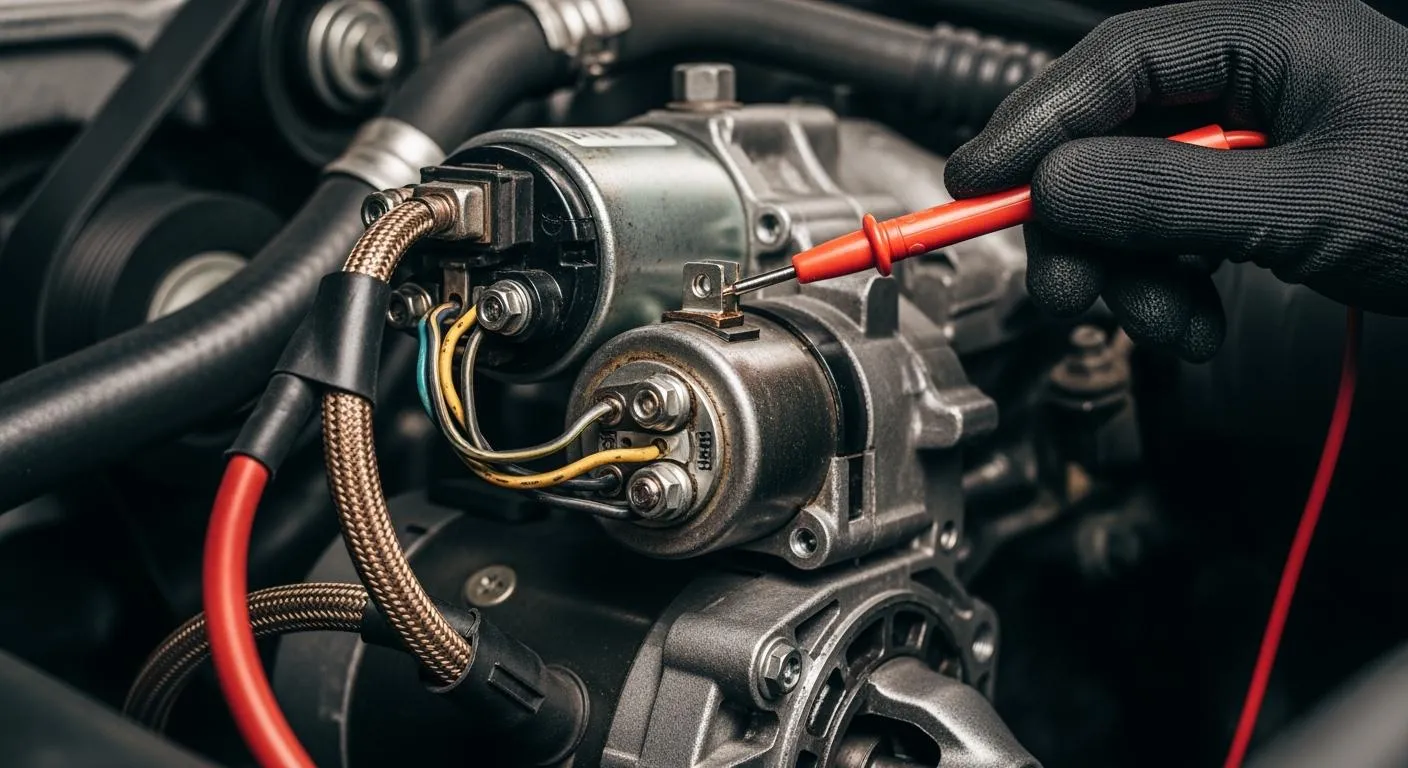 Troubleshooting Starter Motor Solenoid Wiring Issues