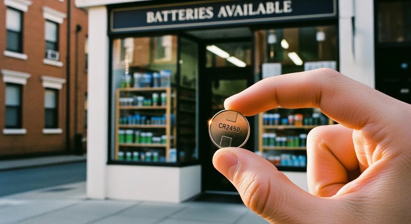 CR2450 batteries near me why your store matters