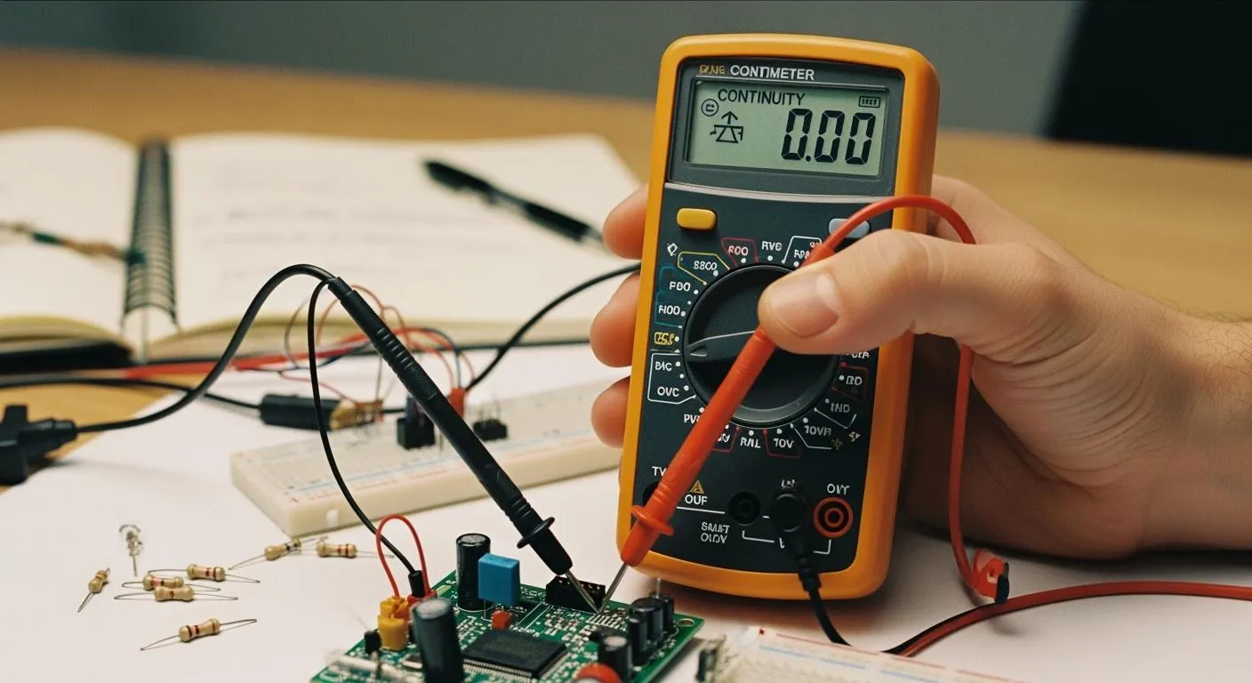 Checking Continuity Multimeter Basics for 2026