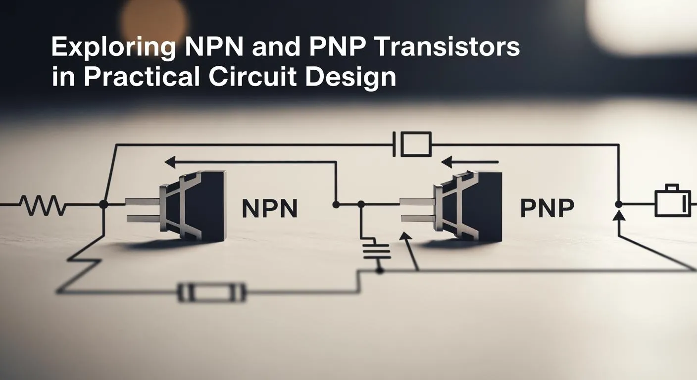Exploring NPN and PNP Transistors in Practical Circuit Design