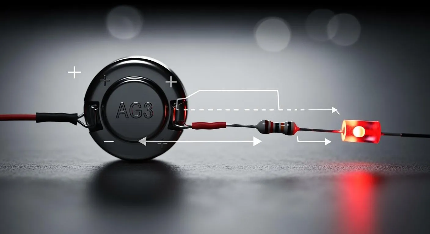 Understanding Battery AG3 and Circuit Behavior