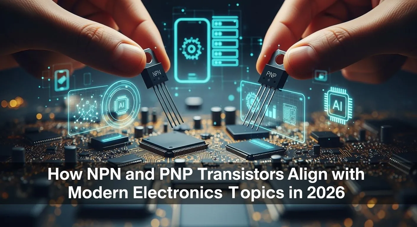 How NPN and PNP Transistors Align with Modern Electronics Topics in 2026