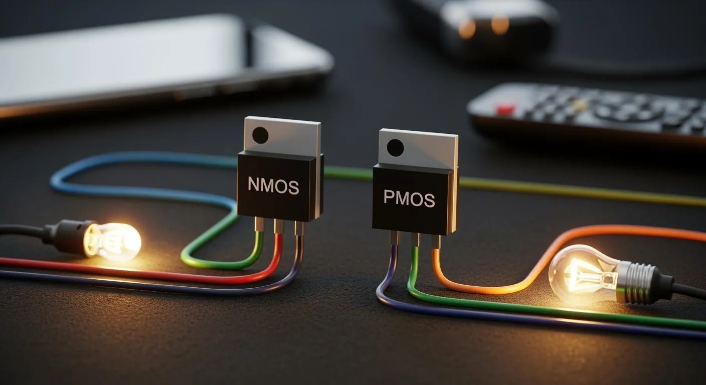 Nmos and Pmos Explained for Everyday Electronics
