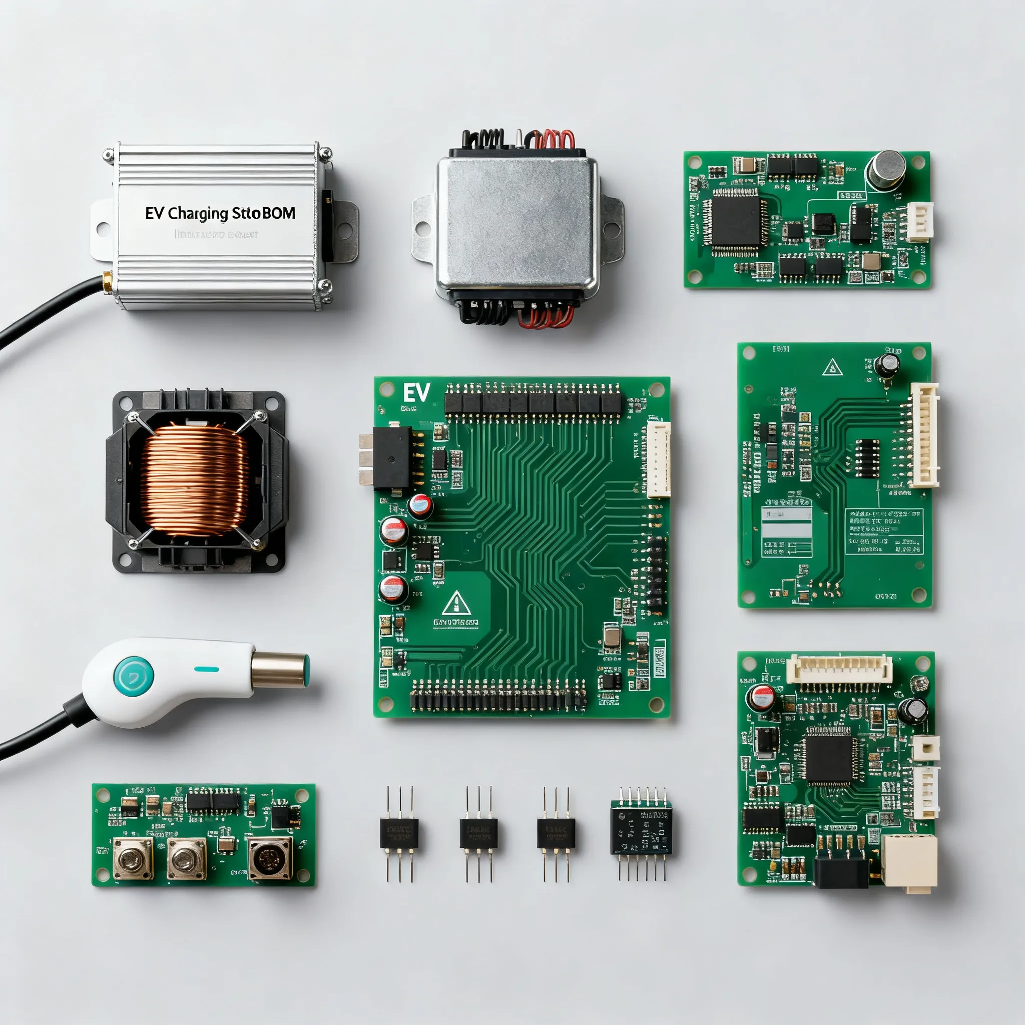 EV Charging Station BOM Guide: Power Semiconductors, Controllers, and Supply Risk