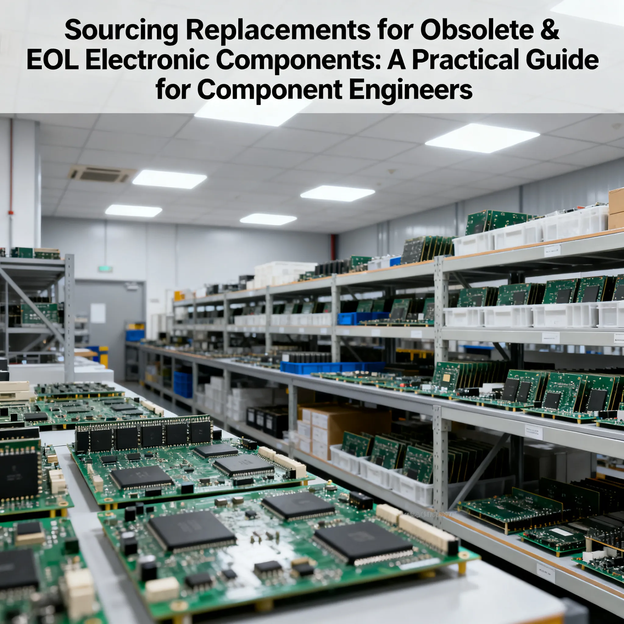 Sourcing Replacements for Obsolete & EOL Electronic Components: A Practical Guide for Component Engineers