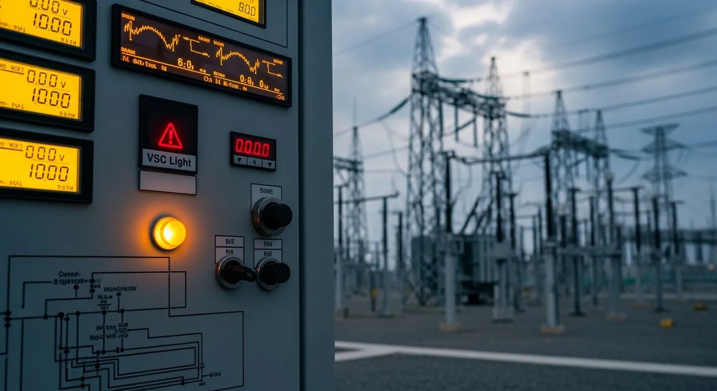What Causes VSC Light Activation in HVDC and Power Engineering?