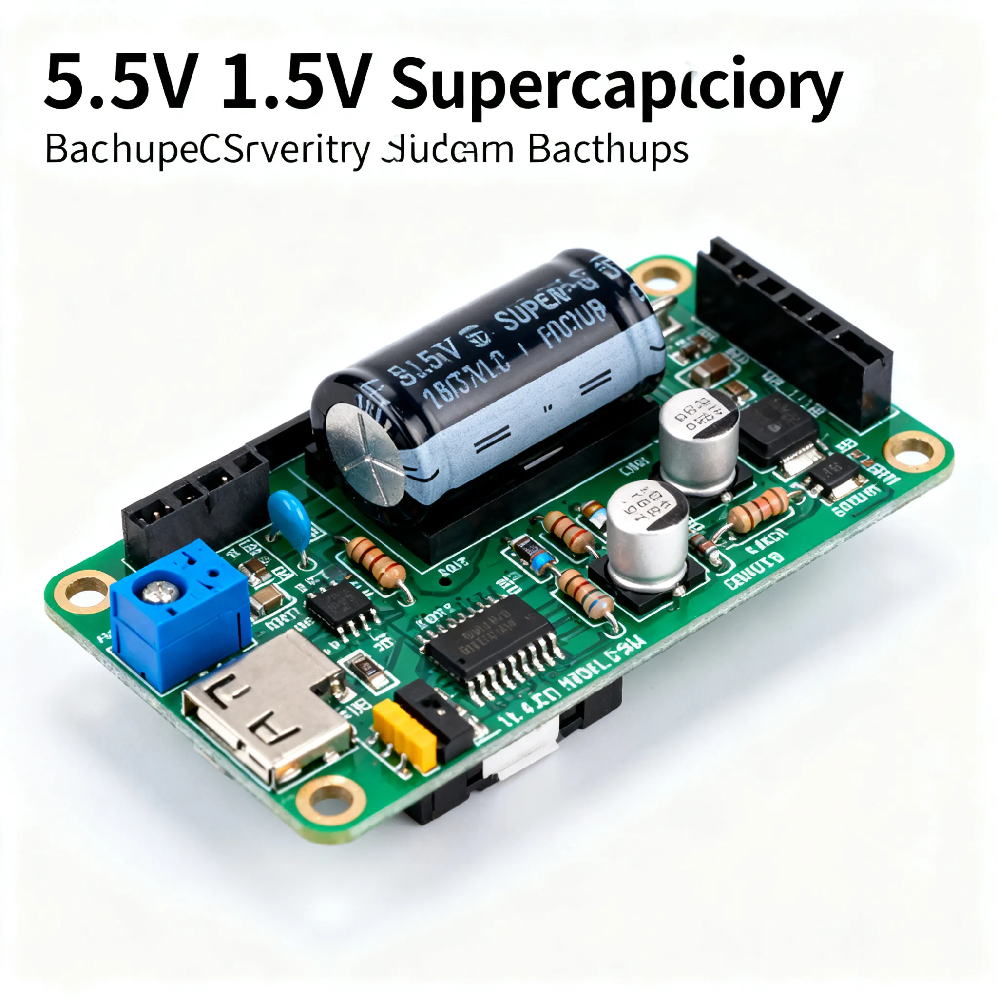 5.5V 1.5F Supercapacitor Backup Circuit Design: Step-by-Step Tutorial