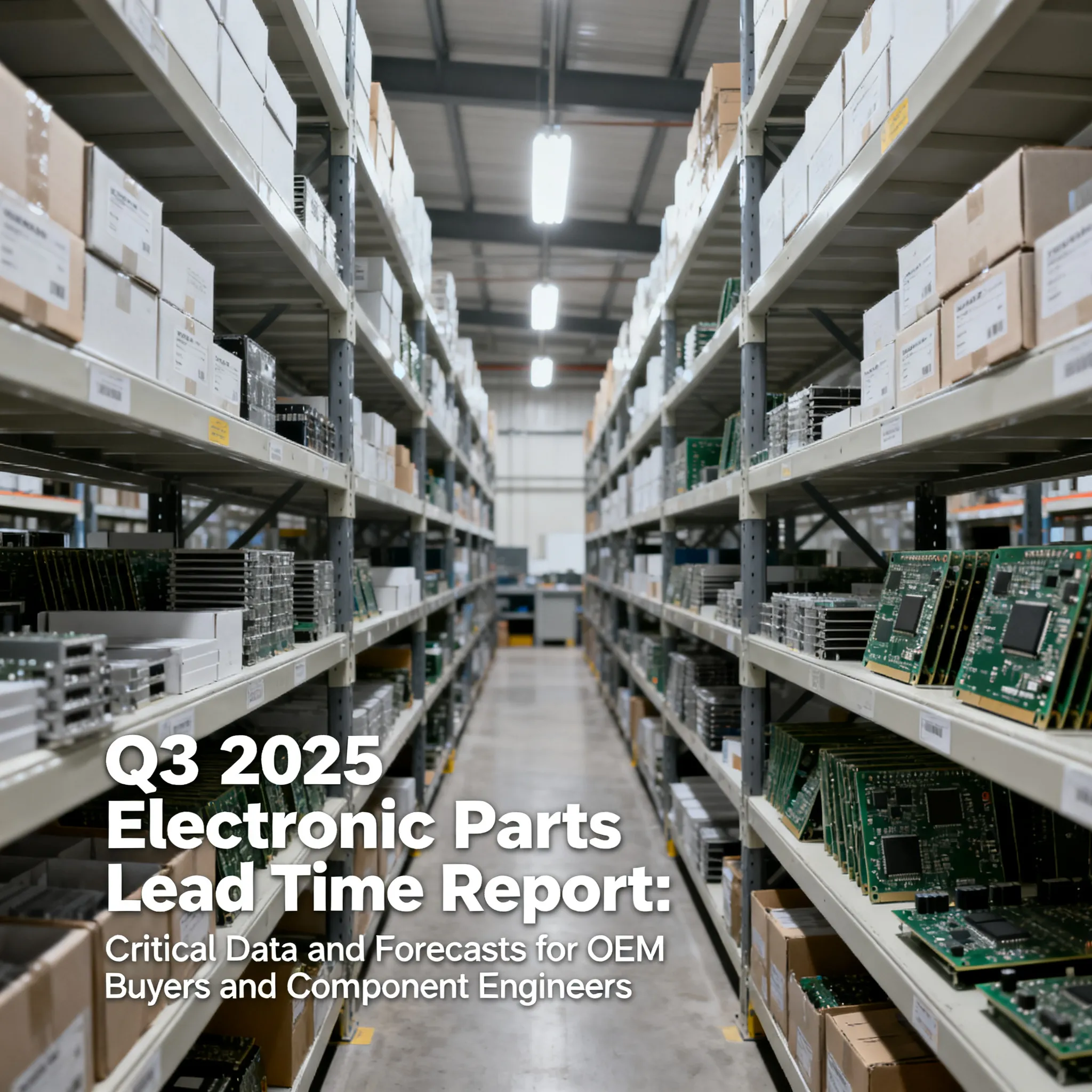 Q3 2025 Electronic Parts Lead Time Report: Critical Data and Forecasts for OEM Buyers and Component Engineers