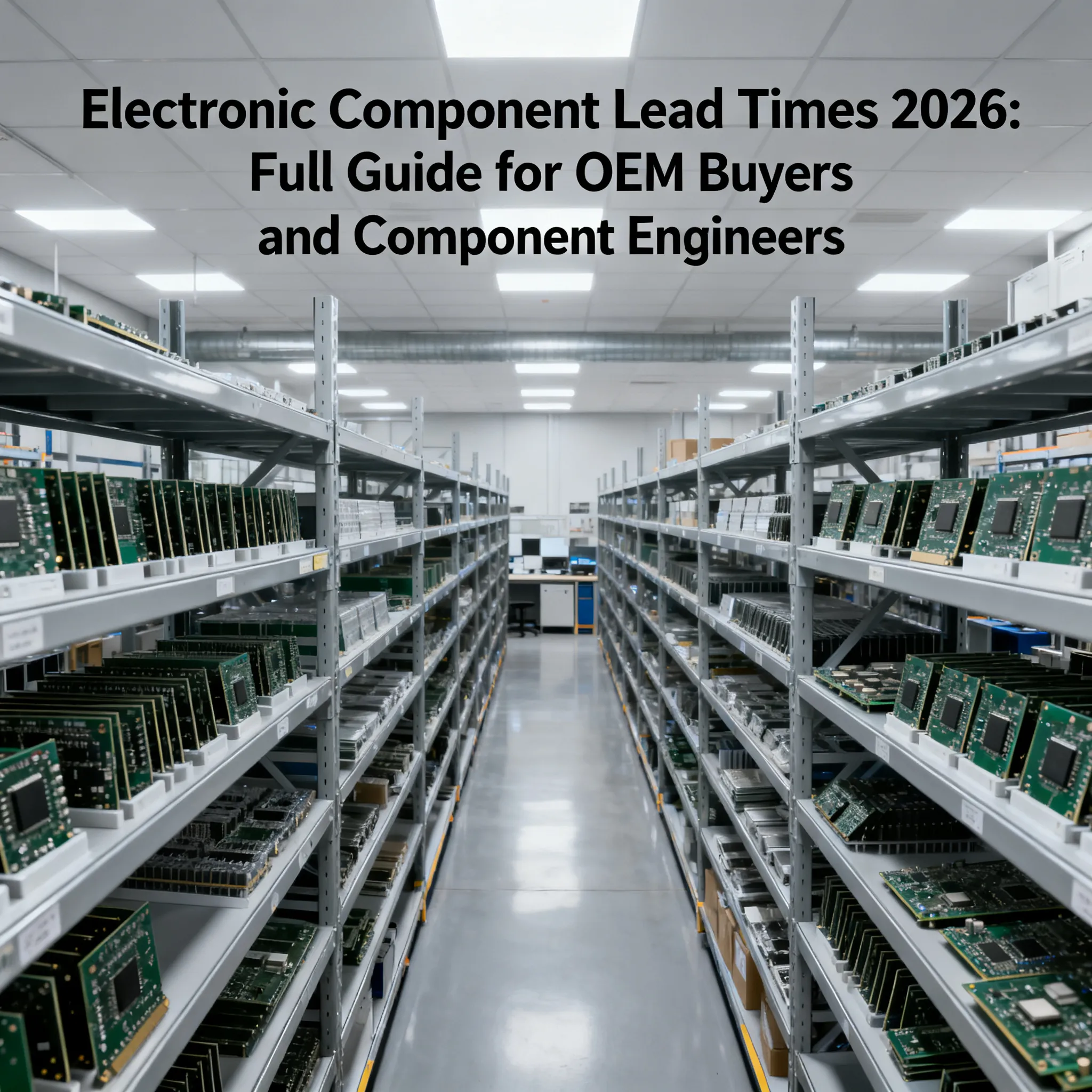 Electronic Component Lead Times 2026: Full Guide for OEM Buyers and Component Engineers