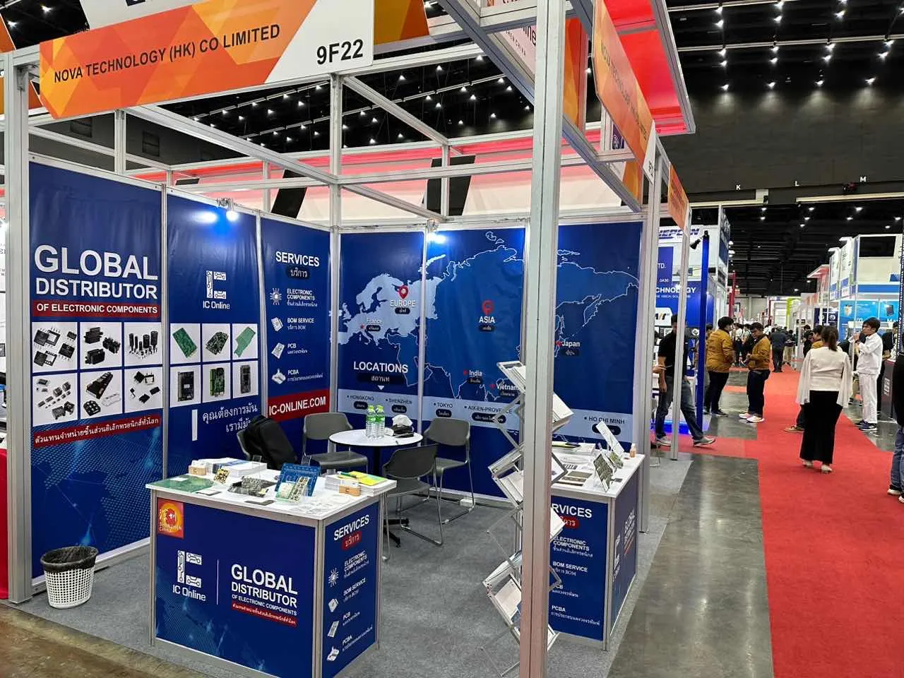 Nova Technology (HK) Co., Ltd Receives Warm Welcome at Nepcon Thailand 2023 Exhibition