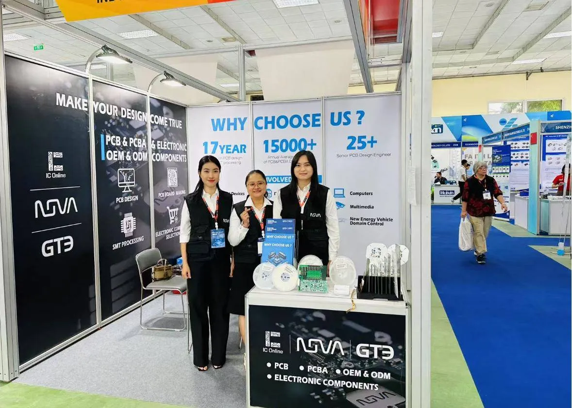 Nova Technology Celebrates Successful Reception at Nepcon Vietnam Exhibition 2024