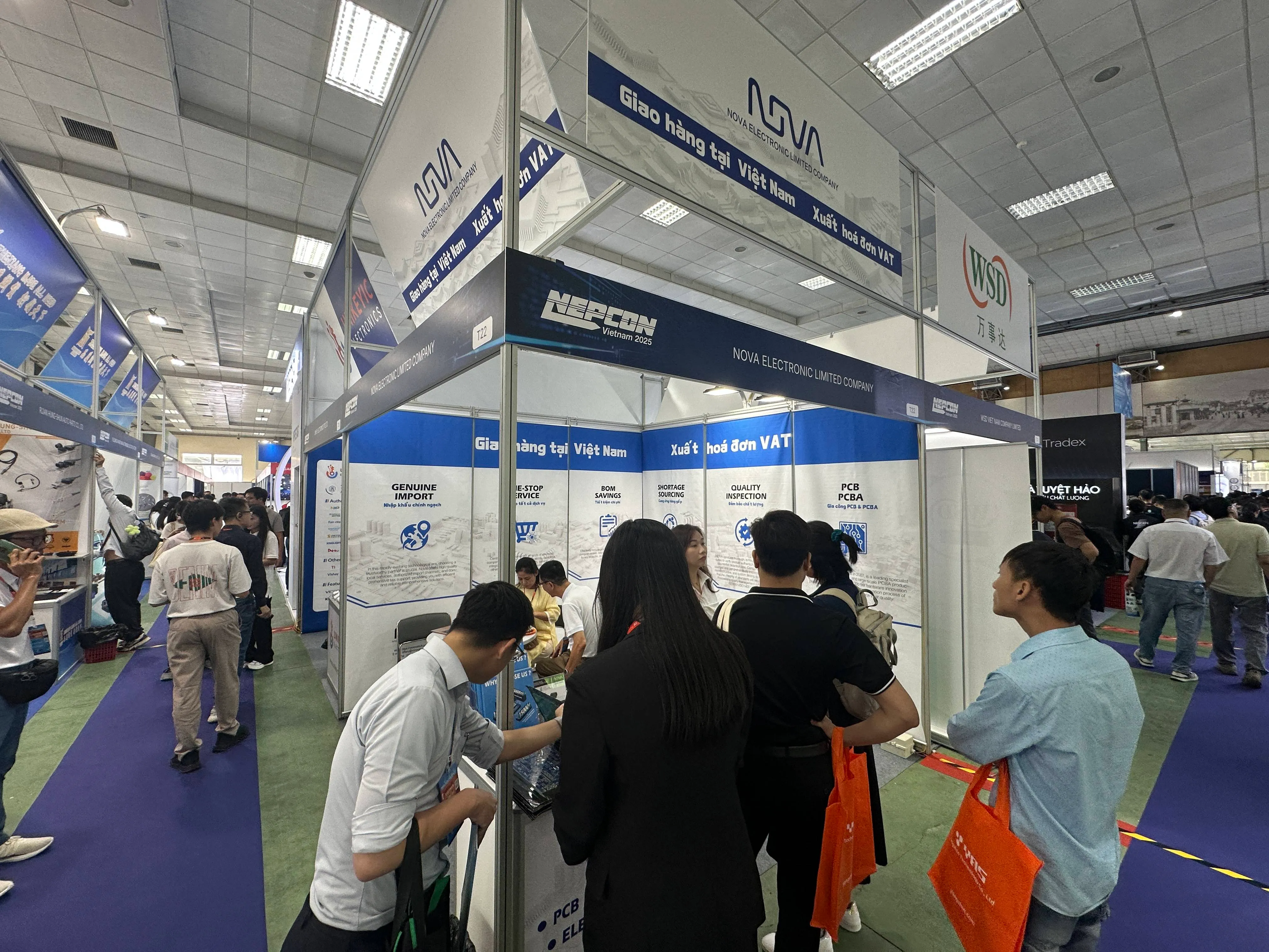 Nova Tech Shines at Nepcon Vietnam 2025