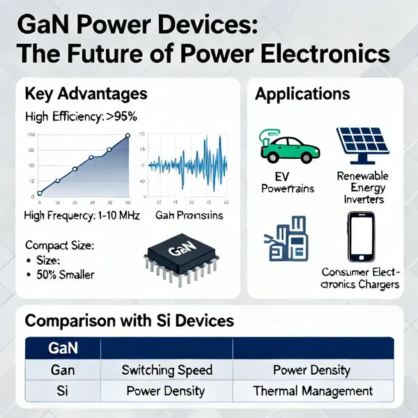 GaN Power Devices: The Future of Power Electronics