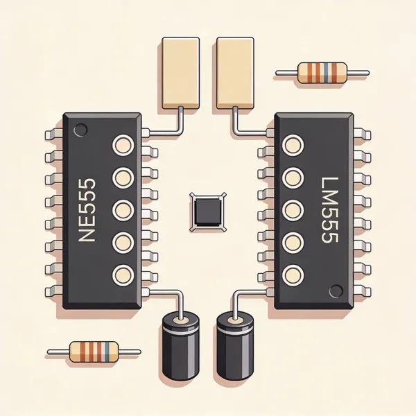 Comparing NE555 and LM555 Timers: Which One to Choose?
