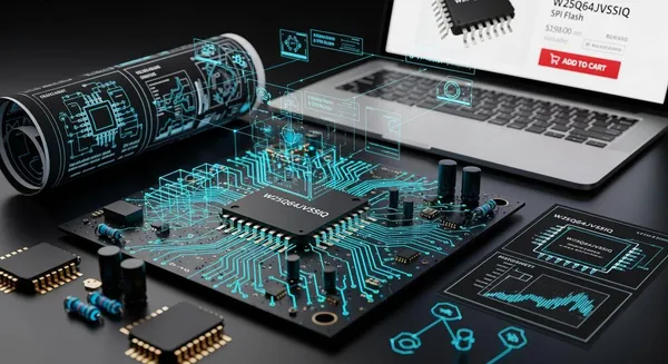 W25Q64JVSSIQ SPI Flash: Datasheet Breakdown and Where to Buy Online