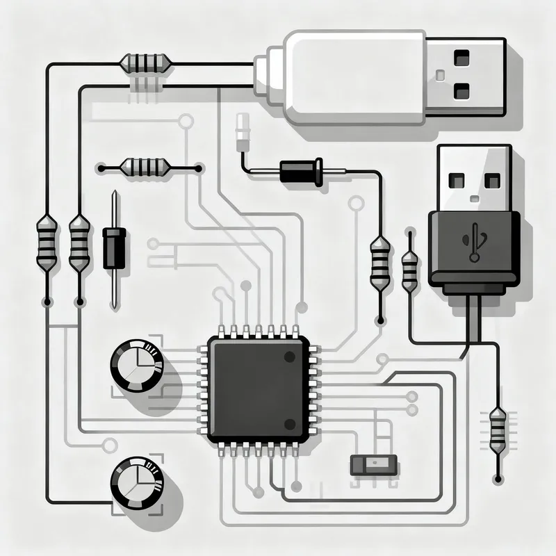 How to Design CY7C68001 USB Circuits: Schematic, Power, and Layout Guide